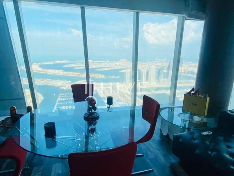 位于迪拜码头，达马克塔楼 4 卧室的公寓 7500000 AED - 8673322