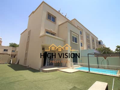 5 Bedroom Villa for Rent in Al Reef, Abu Dhabi - Elevate your lifestyle with this Arabian-style semi-single row home