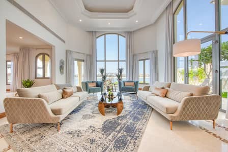 4 Bedroom Villa for Rent in Palm Jumeirah, Dubai - COMFORTABLE GETAWAY |Fabulous Villa| Pool| Beach