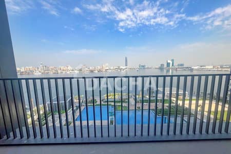 شقة 3 غرف نوم للايجار في مرسى خور دبي، دبي - شقة في كريك ايدج تاور 2،كريك إيدج،مرسى خور دبي 3 غرف 215000 درهم - 8678806