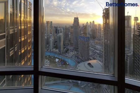 فلیٹ 1 غرفة نوم للايجار في وسط مدينة دبي، دبي - شقة في برج خليفة،وسط مدينة دبي 1 غرفة 190000 درهم - 8679077