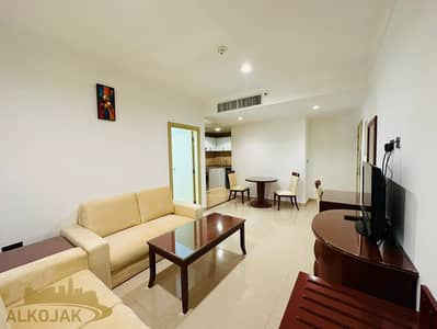 شقة 1 غرفة نوم للايجار في آل نهيان، أبوظبي - شقة في آل نهيان 1 غرفة 5500 درهم - 7499438