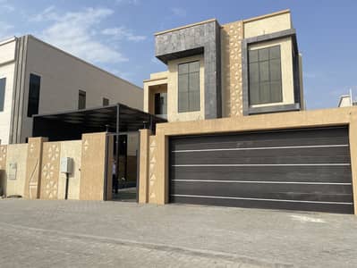 4 Bedroom Villa for Rent in Al Alia, Ajman - Villa for rent in Ajman, Al Aliyah area With an annex and a covered swimming pool with furniture