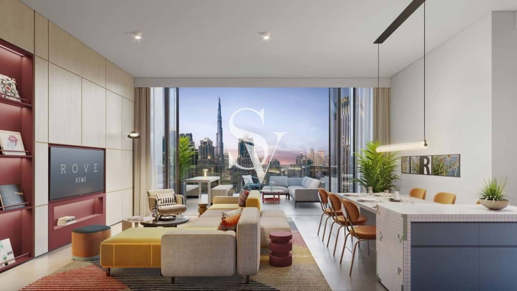 FULLY FURNISHED | SMART HOME | PARTIAL BURJ VIEW
