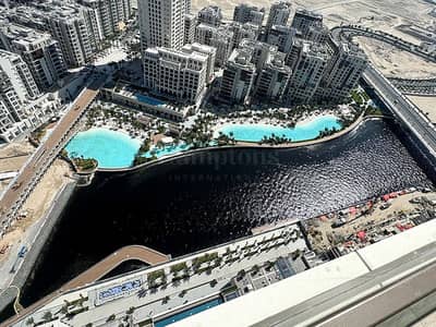 2 Bedroom Apartment for Rent in Dubai Creek Harbour, Dubai - High Floor | Water View | Ready To Move In