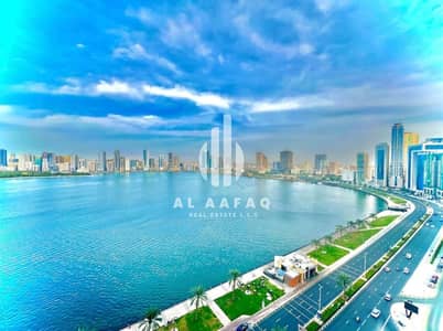 4 Bedroom Flat for Rent in Al Majaz, Sharjah - Very Huge 4bhk | All Master Bedrooms | Corniche View | AC Chiller free | Parking free