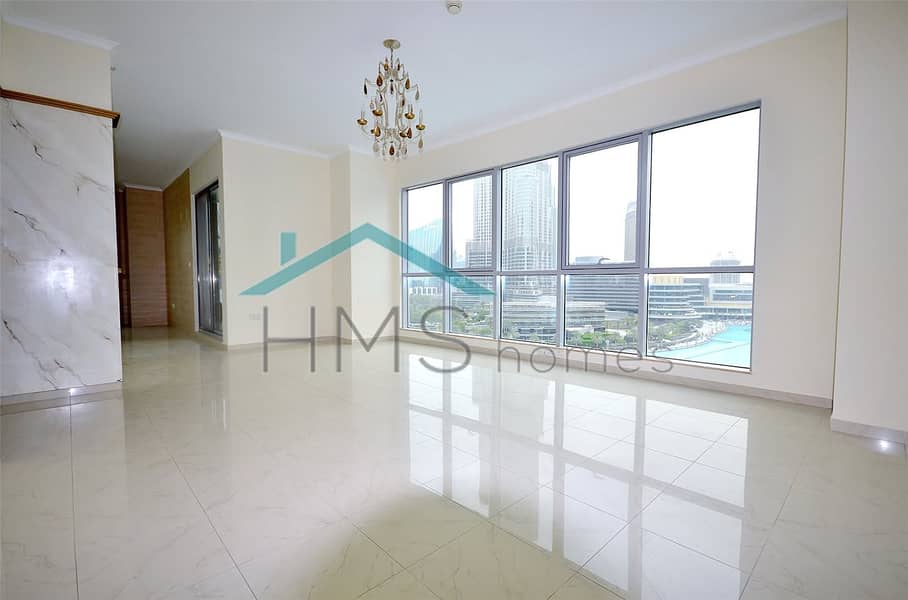 3 Bed Full Fountain Burj View | Upgraded