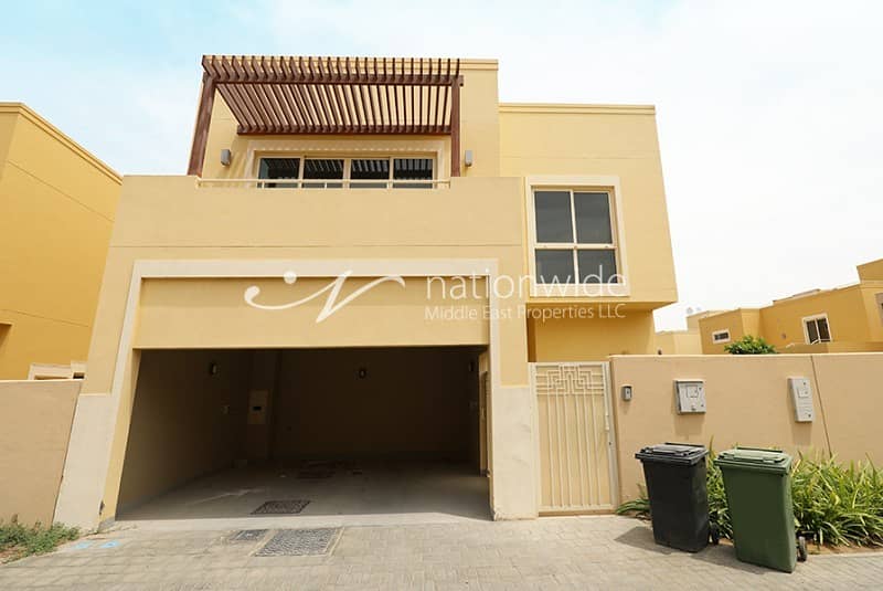 Perfect Home 4 BR TH in Al  Raha Gardens