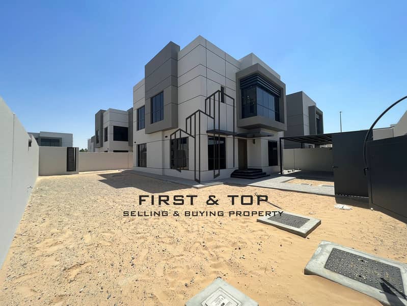 3BR  DP 10%  The largest area in Sharjah  7 years installment