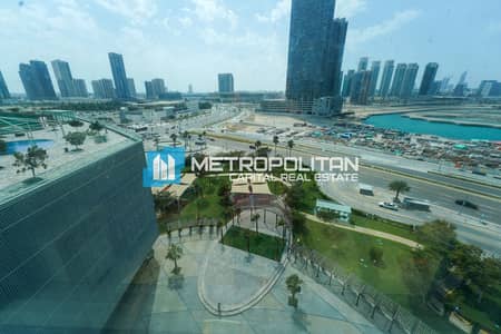 1 Bedroom Flat for Sale in Al Reem Island, Abu Dhabi - Furnished | 1BR+Study Room | Partial Mangrove View