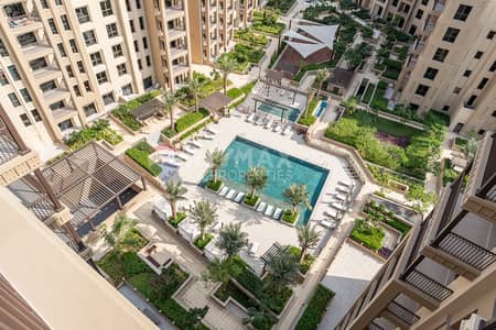 2 Bedroom Apartment for Rent in Umm Suqeim, Dubai - High Floor | Huge Layout | Pool View | Brand New