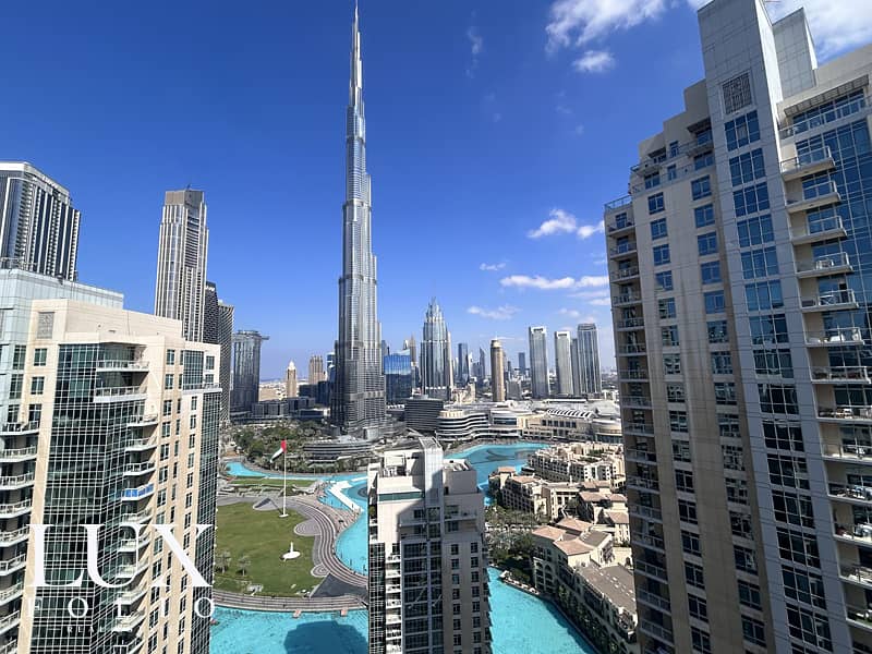 Vacant Now | Full Burj Khalifa View | High Floor
