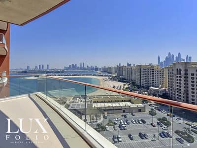 2 Bedroom Flat for Rent in Palm Jumeirah, Dubai - Sea View | Large Layout | Unfurnished