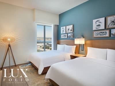 2 Bedroom Hotel Apartment for Rent in Al Jaddaf, Dubai - No Emirates ID| Free Bills and Breakfast| Creek Harbour View| Metro