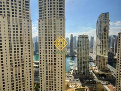 2 Bedroom Flat for Rent in Jumeirah Beach Residence (JBR), Dubai - Semi-Furnished | Spacious | Marina View