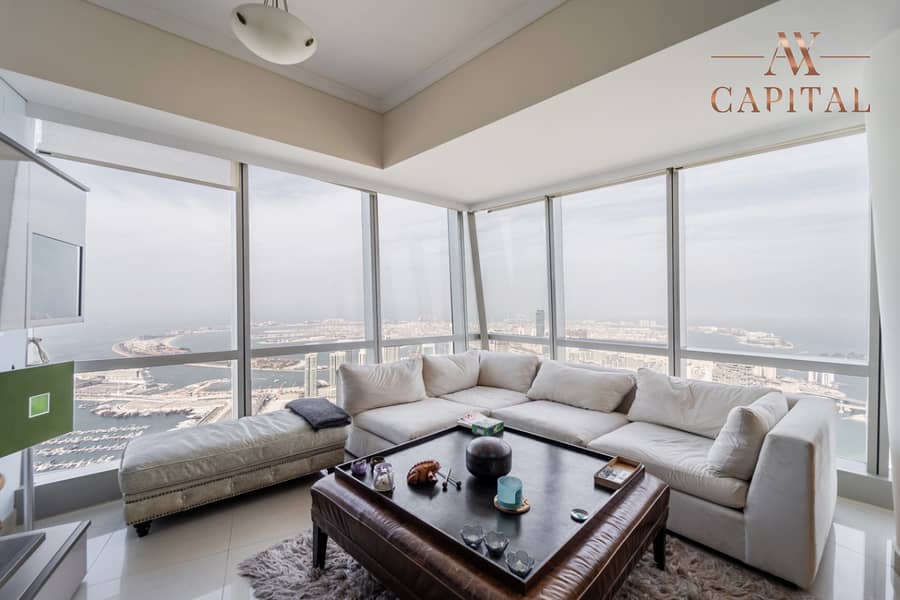 Amazing Full Sea View| High Floor| Spacious Layout