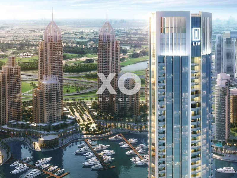 位于迪拜码头，LIV 滨海大厦 1 卧室的公寓 3200000 AED - 8683430