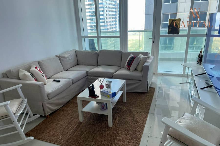 位于迪拜码头，滨海山岭塔楼 1 卧室的公寓 74000 AED - 8683997