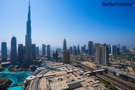 3 Bedroom Apartment for Rent in Downtown Dubai, Dubai - Full Burj Khalifa View | Sky collection | Available