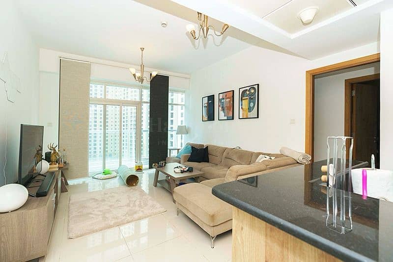 شقة في برج كونتيننتال،دبي مارينا 1 غرفة 110000 درهم - 8684514