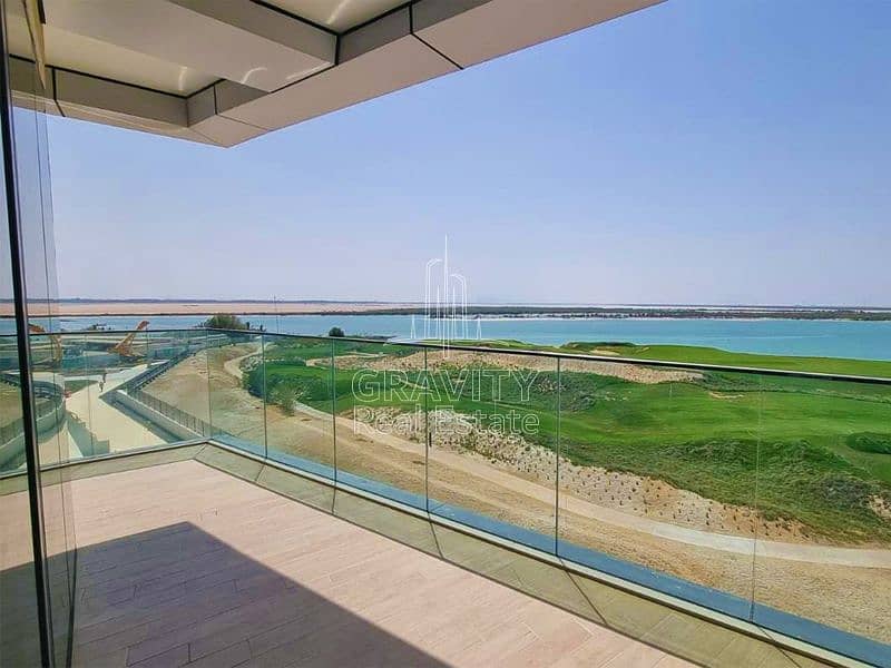 Excellent View | Full Sea + Golf View| Own Now!!