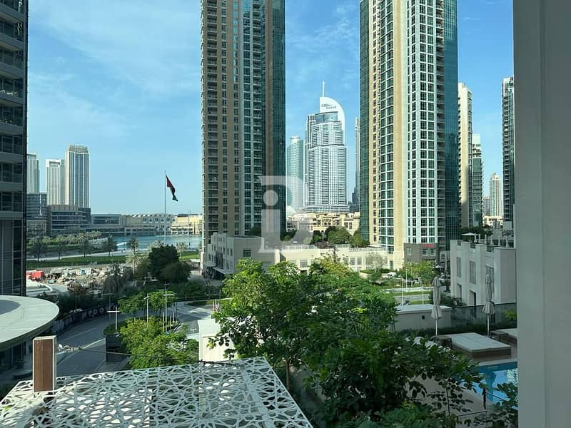 位于迪拜市中心，歌剧院区，第一幕塔楼｜第二幕塔楼 2 卧室的公寓 175000 AED - 8685144
