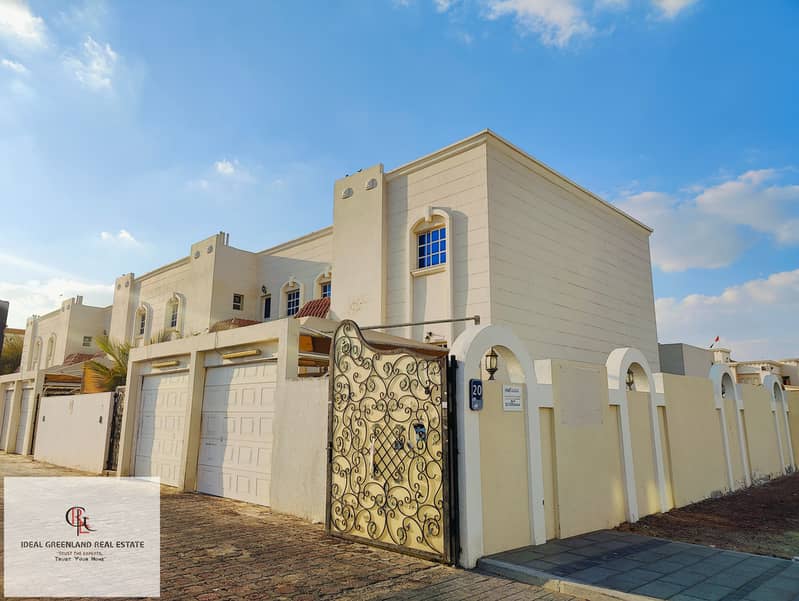 Compound Private 5 BR Villa With Outside Kitchen & Outside Maid Room In MBZ City