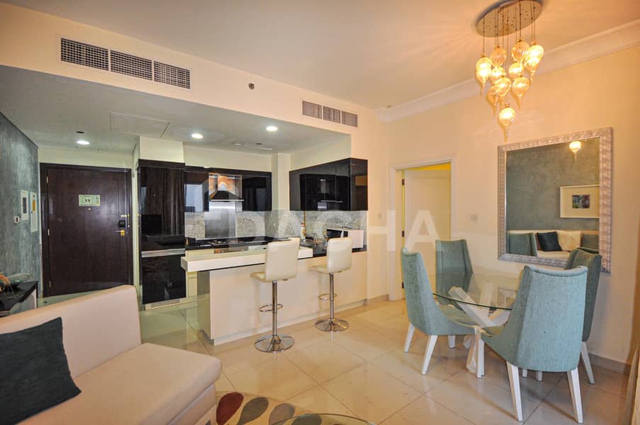 位于迪拜市中心，招牌酒店式公寓 1 卧室的公寓 110000 AED - 8685377