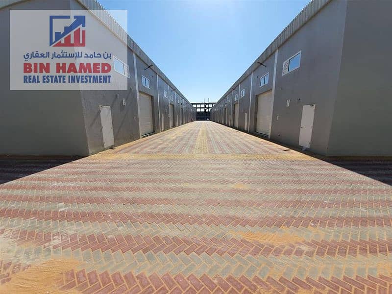 Warehouses for rent new industrial area ,Umm Al Qawain