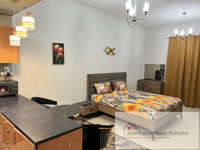 Studio for Rent in Al Nuaimiya, Ajman - Furnished Studio For Rent Monthly In Nuaimiya Tower C