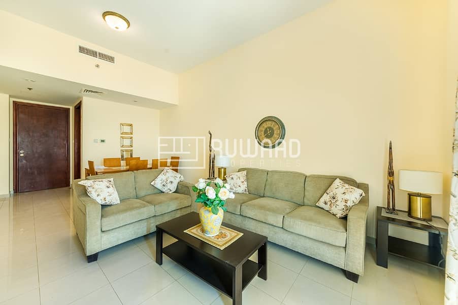 Furnished 2 Bedroom for Rent in Royal Breeze, Al Hamra