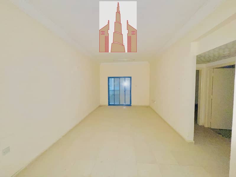 Spacious 1-Br apartment // With Balcony // Front of Sahara Center //