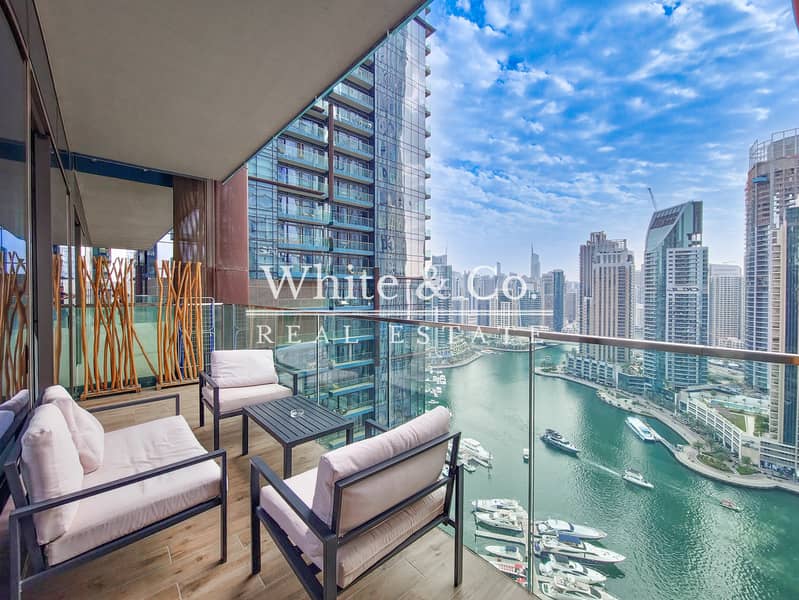 位于迪拜码头，滨海之门，朱美拉生活滨海之门 1 卧室的公寓 220000 AED - 8686917