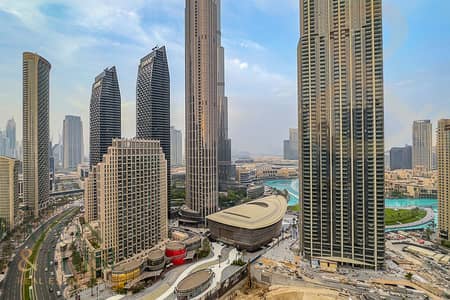 3 Bedroom Apartment for Rent in Downtown Dubai, Dubai - Burj View | 3BR+M | High Floor | Spectacular Views