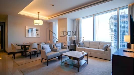 2 Bedroom Flat for Rent in Downtown Dubai, Dubai - Skyline View | Modern Furnished | Emaar Properties
