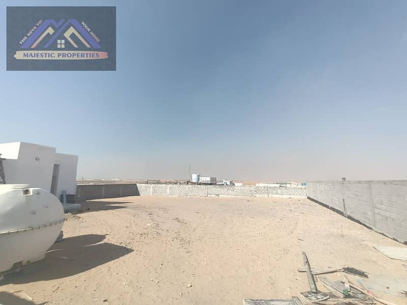10,000 Square Feet Open Land For Rent In Al Sajaa