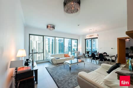 شقة 2 غرفة نوم للايجار في دبي مارينا، دبي - شقة في برج شيمارا،مارينا بروميناد،دبي مارينا 2 غرف 175000 درهم - 8690060