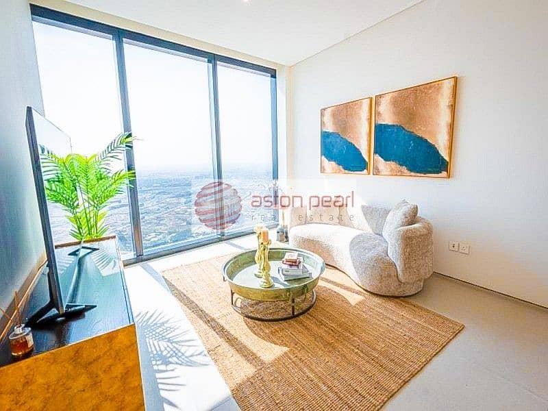 High Floor 2BR| Fully Furnished | Partial Sea View