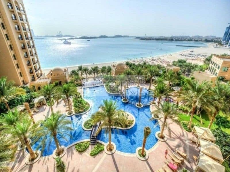 Burj Al Arab View |Direct Beach Access |Rented 1BR