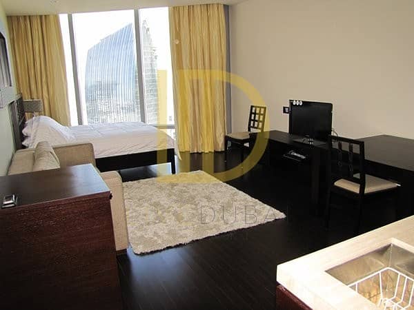 Furnished | Studio apartment in Burj Khalifa for rent