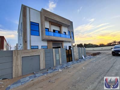 6 Bedroom Villa for Rent in Al Helio, Ajman - New villa for rent with 6 rooms