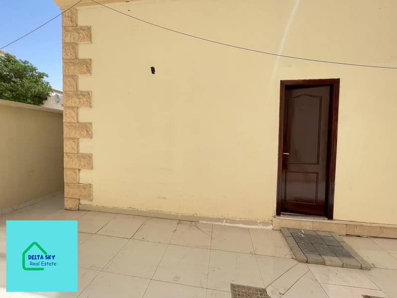 For rent, a private entrance studio is excellent, a wonderful finishing in the city of Khalifa, monthly
