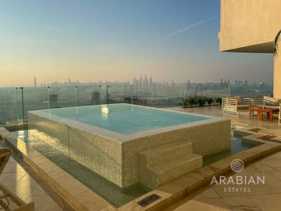 2 Bedroom Flat for Sale in Jumeirah Village Circle (JVC), Dubai - HIGH FLOOR | PRIVATE POOL | MARINA VIEW | HIGH ROI