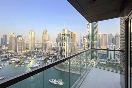 2 Bedroom Flat for Rent in Dubai Marina, Dubai - Unfurnished | Spacious | Beautiful Marina Views |