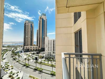 迪拜溪港， 迪拜 1 卧室单位待租 - 位于迪拜溪港，海港景观公寓大楼，海港景观2号大楼 1 卧室的公寓 95000 AED - 8693067