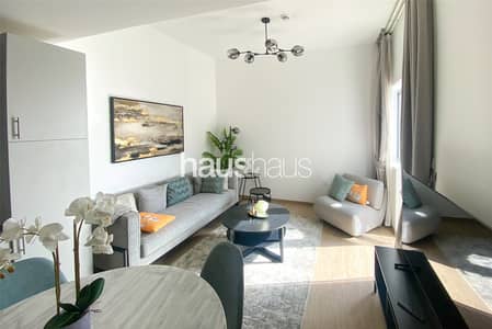2 Bedroom Flat for Rent in Wasl Gate, Dubai - Contemporay furnishing | Near metro | Brand New