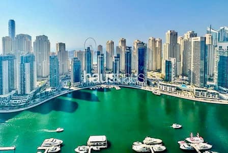 2 Bedroom Apartment for Sale in Dubai Marina, Dubai - Full Marina View | Vacant | High Floor