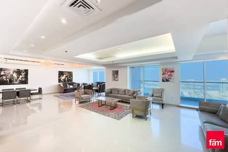 3 Bedroom Flat for Rent in Dubai Marina, Dubai - Panoramic Sea & Palm View | Open Living Layout