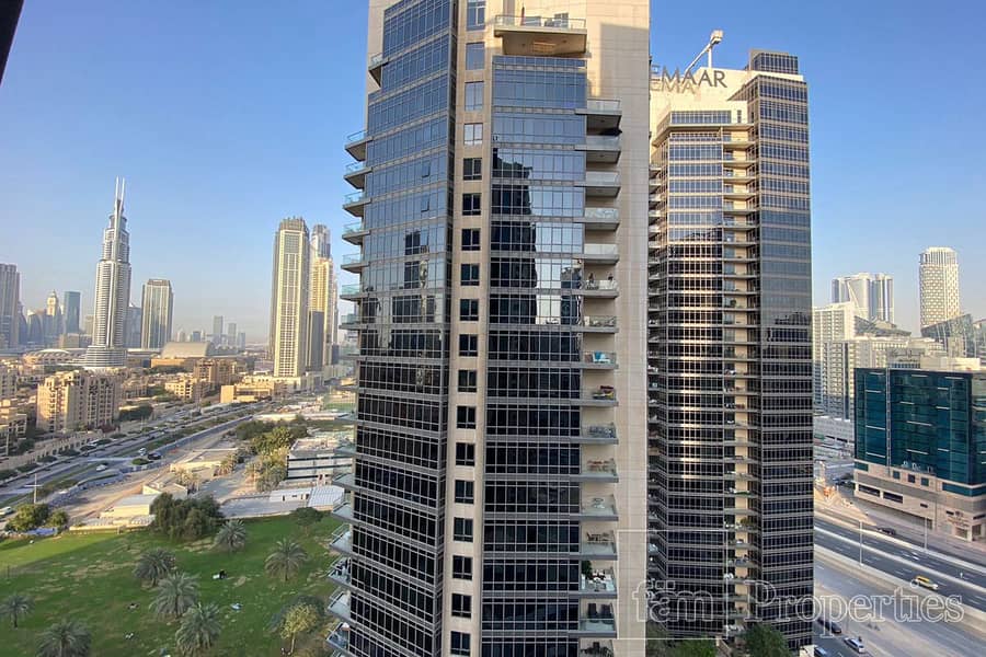 位于迪拜市中心，南岭高楼群，南岭3号大厦 1 卧室的公寓 120000 AED - 8693984