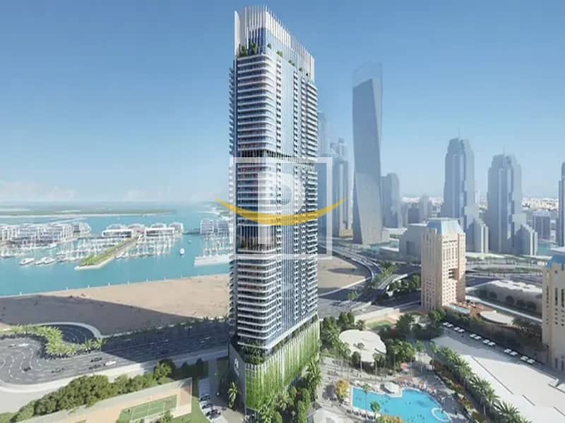 位于迪拜码头，哈勃图尔豪庭 4 卧室的顶楼公寓 70000000 AED - 8694215